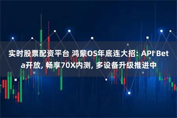 实时股票配资平台 鸿蒙OS年底连大招: API Beta开放, 畅享70X内测, 多设备升级推进中